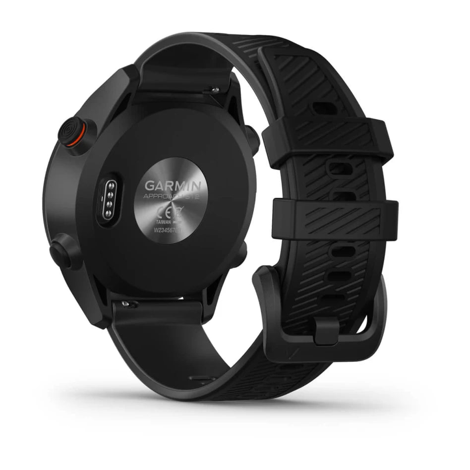 Garmin Approach S12 GPS 44mm Golf watch in Black Colour.