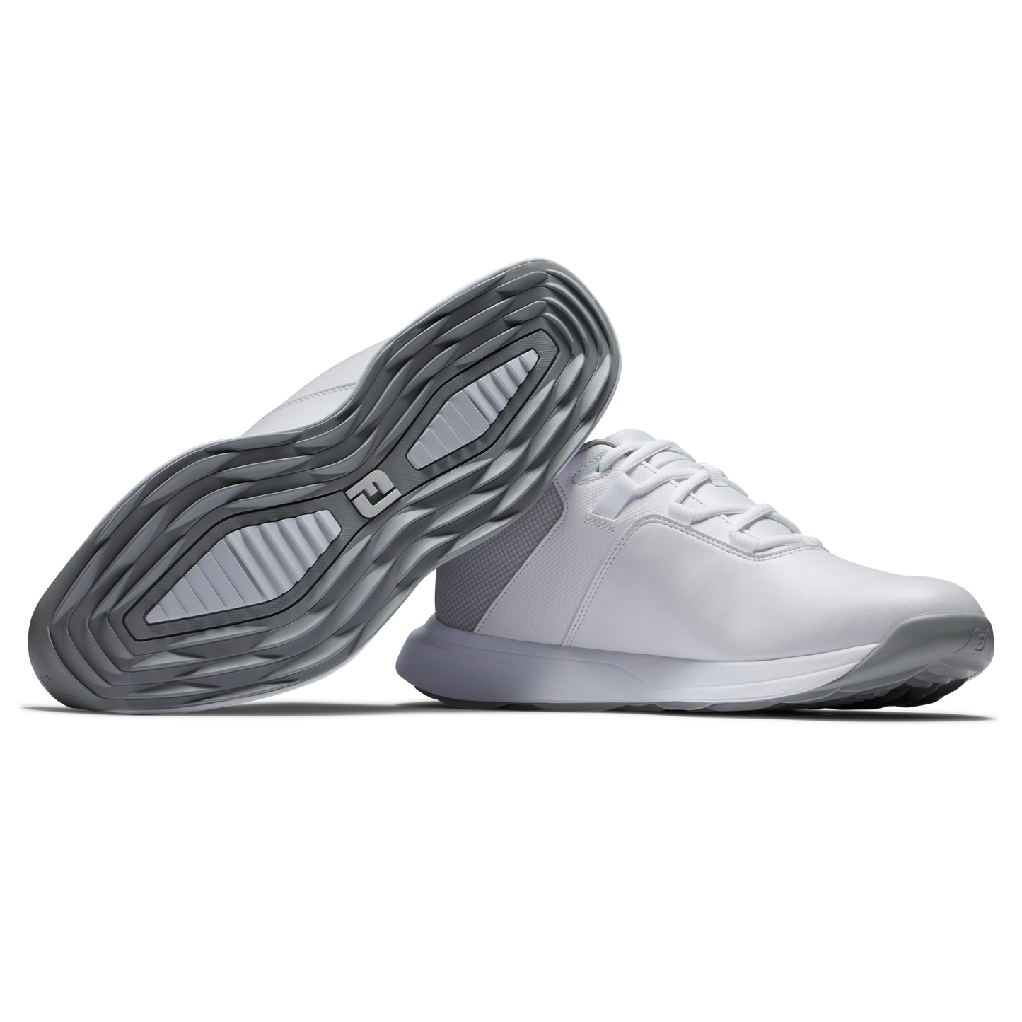 New - Footjoy Men`s Prolite Golf Shoes White / Grey