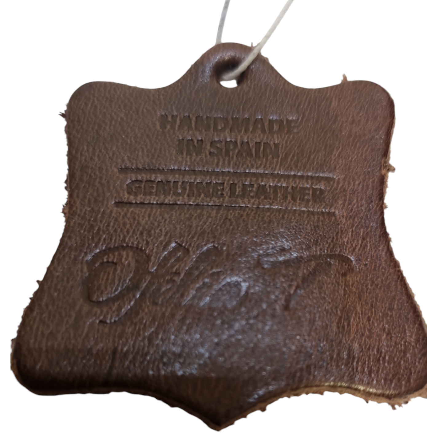 Almeria Old Course Crested Suede Zip Suede Small Travel Purse