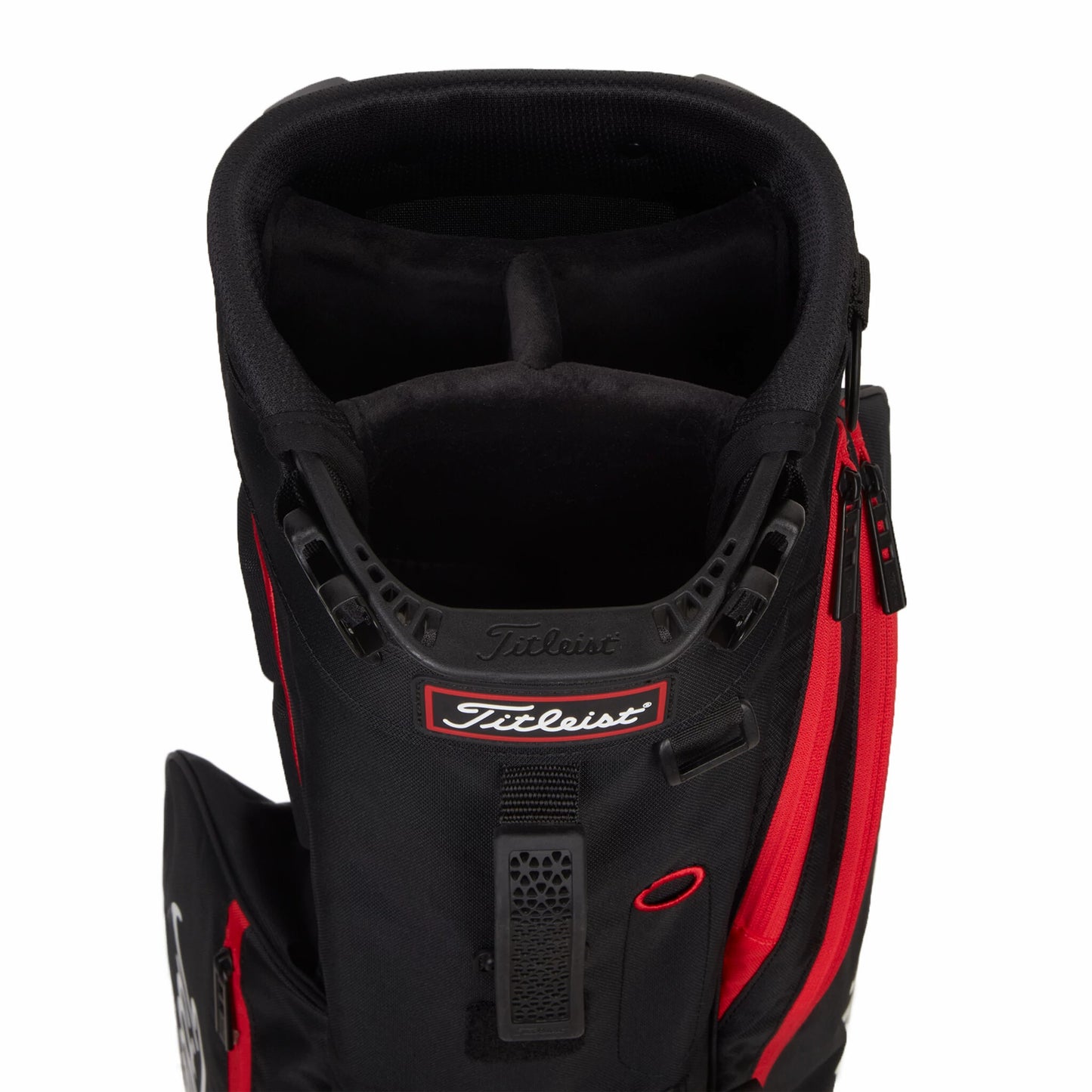 Titleist Players 4  Stand Bag Black/Red