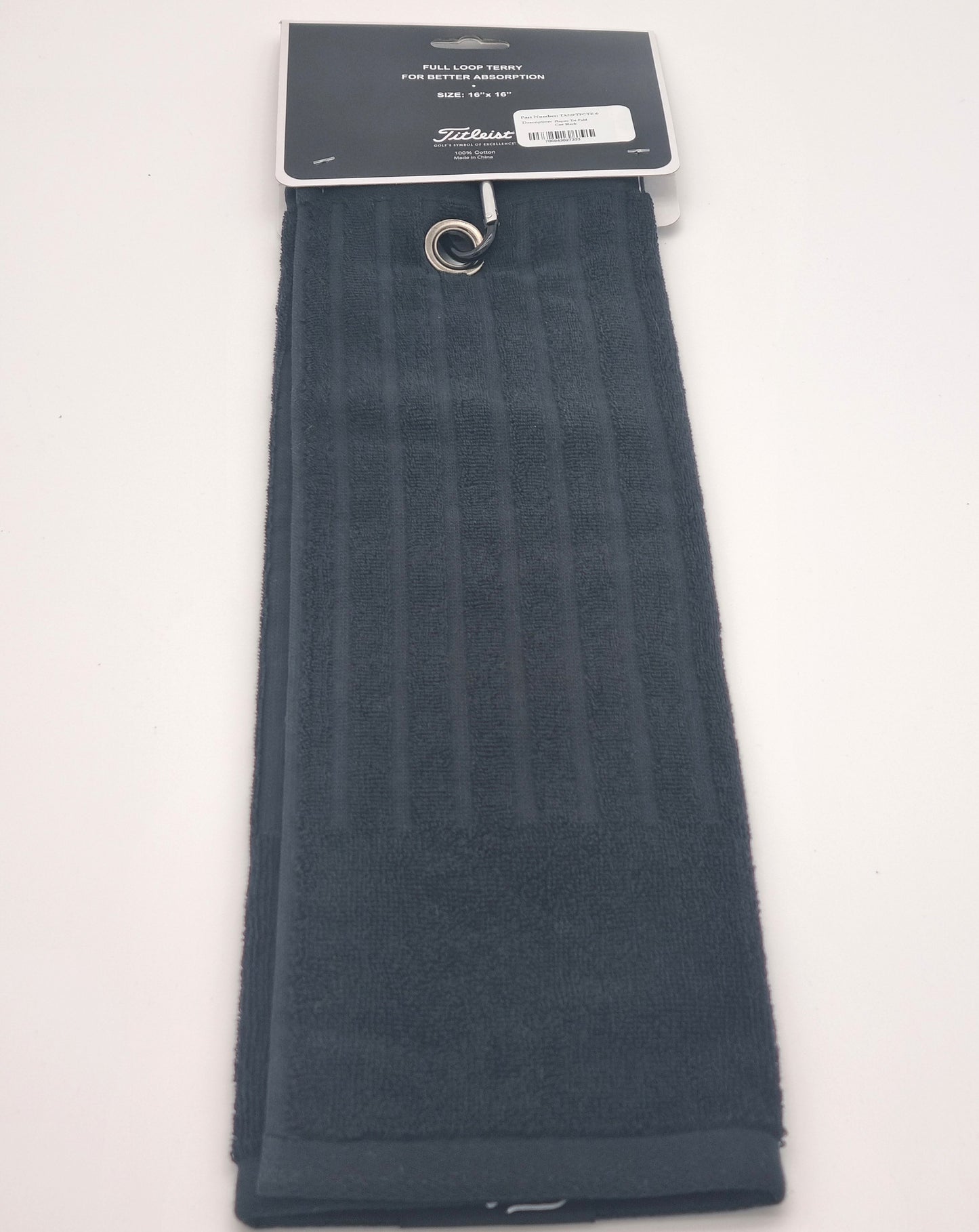 Titleist Old Course St.Andrews Crested Tri-Fold Cart Towels