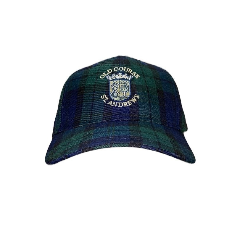 New - Icon Men`s Old Course St.Andrews Crested Golf Caps.