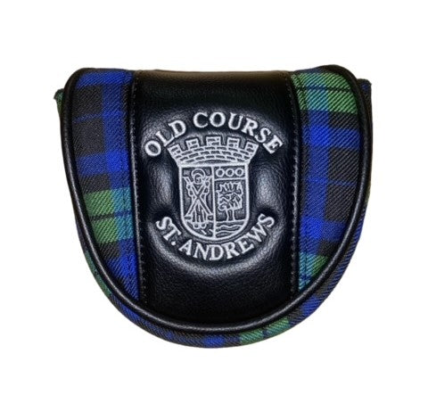 New - PRG Old course St.Andrews crested Mallet Putter Covers(Click for more options)