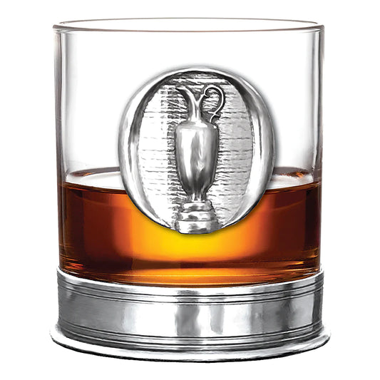 11oz The Open Golf Whisky Glass Tumbler - Officially Licensed