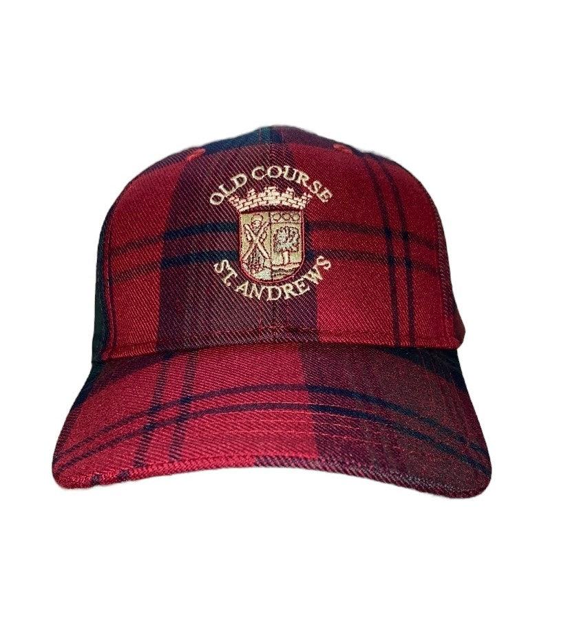 New - Icon Men`s Old Course St.Andrews Crested Golf Caps.