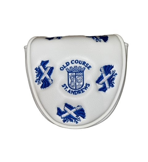 New - PRG Old course St.Andrews crested Mallet Putter Covers(Click for more options)