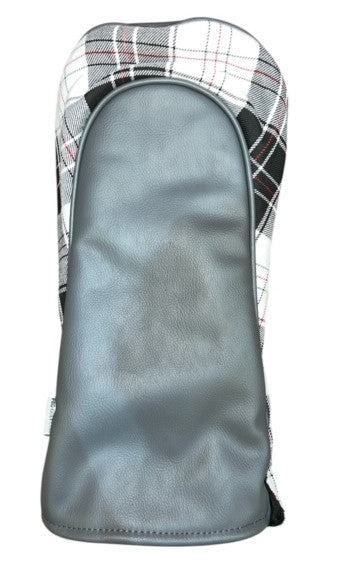 New - PRG Old course St.Andrews crested Menzies Tartan Wood Covers.
