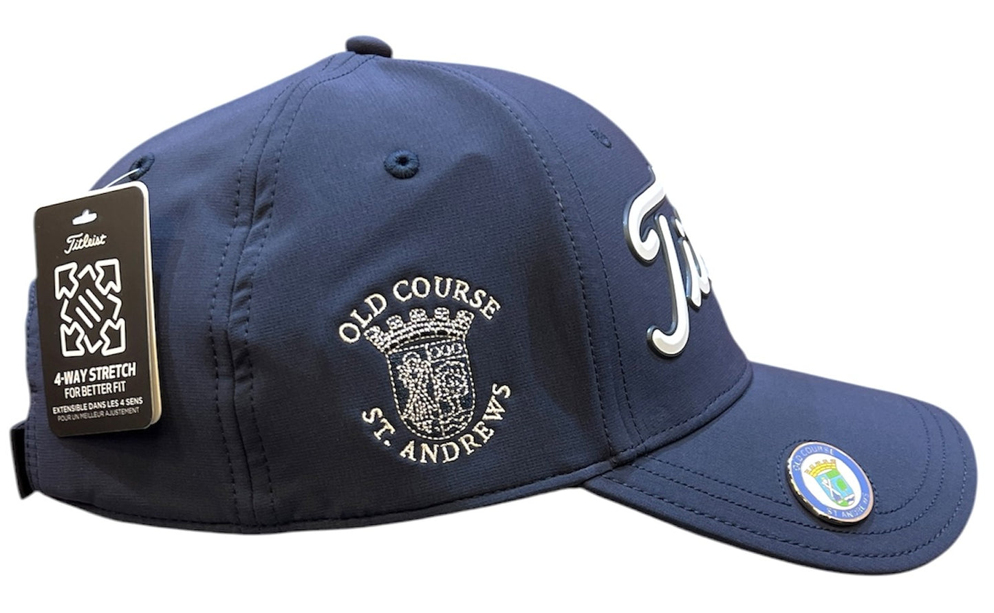 Titleist Old Course St.Andrews Crested Players Performance Ball Marker Caps
