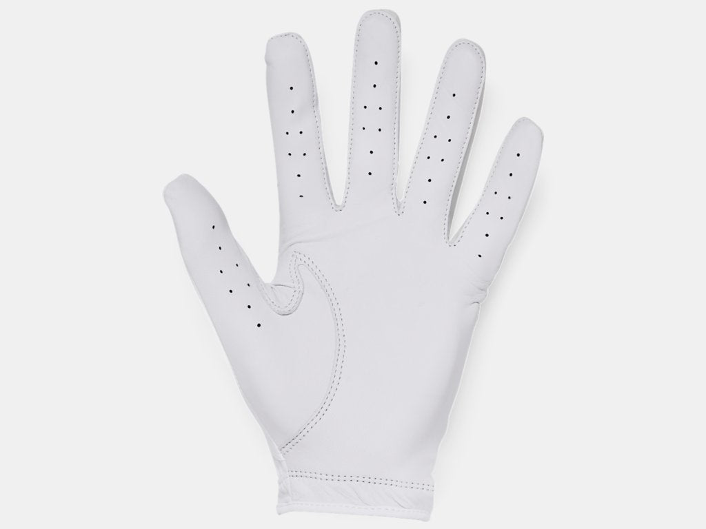 New - Men's Under Armour Iso-Chill Golf Gloves White