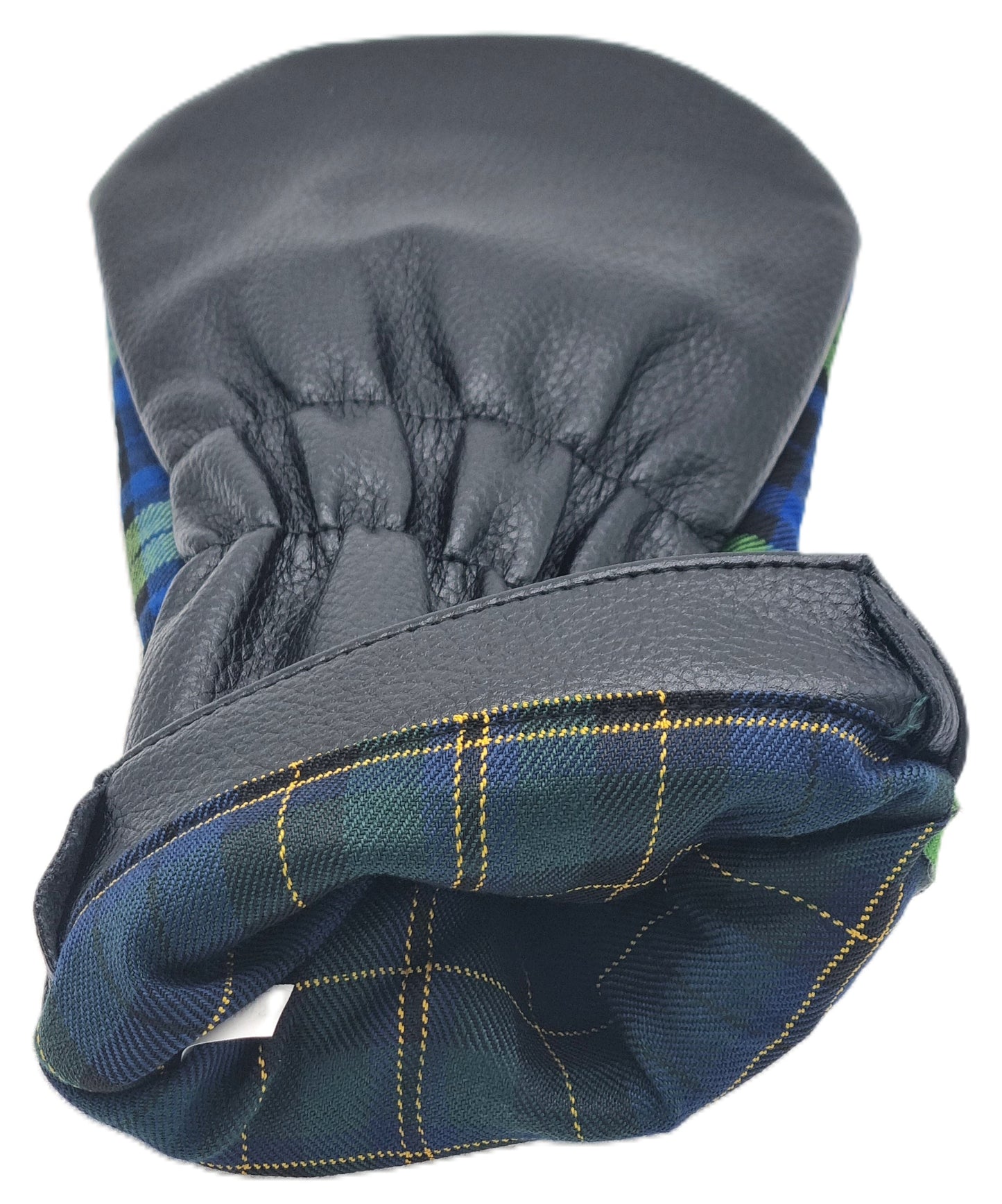 New - PRG Old course St.Andrews crested Tartan Wood Covers.(Click for options)