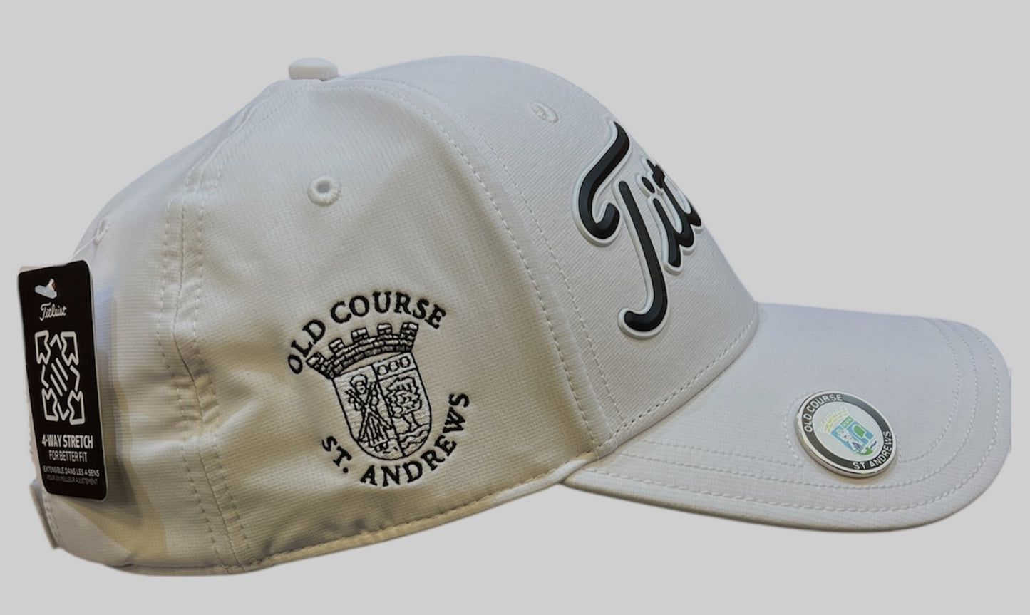 Titleist Old Course St.Andrews Crested Players Performance Ball Marker Caps