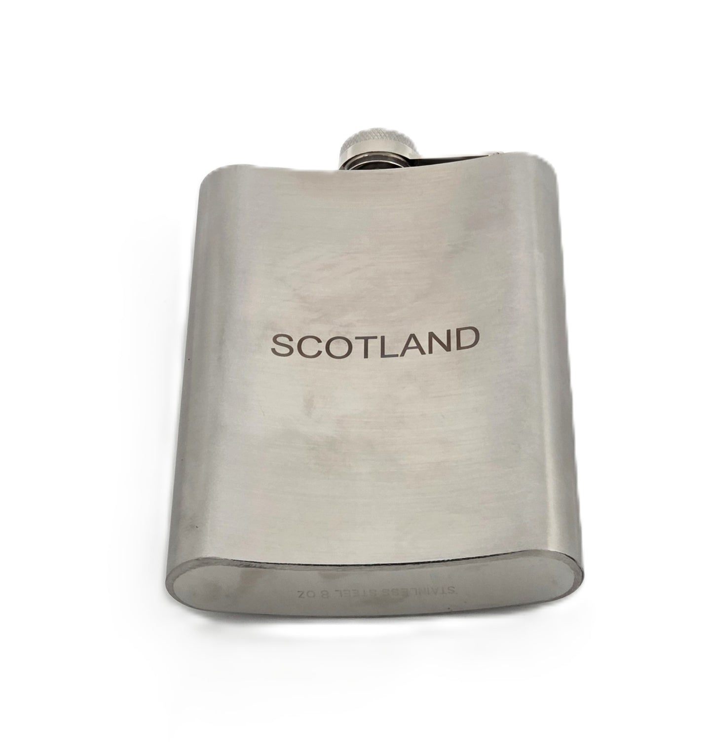 Old Course St.Andrews Crested 8oz Stainless Steel Hip Flask