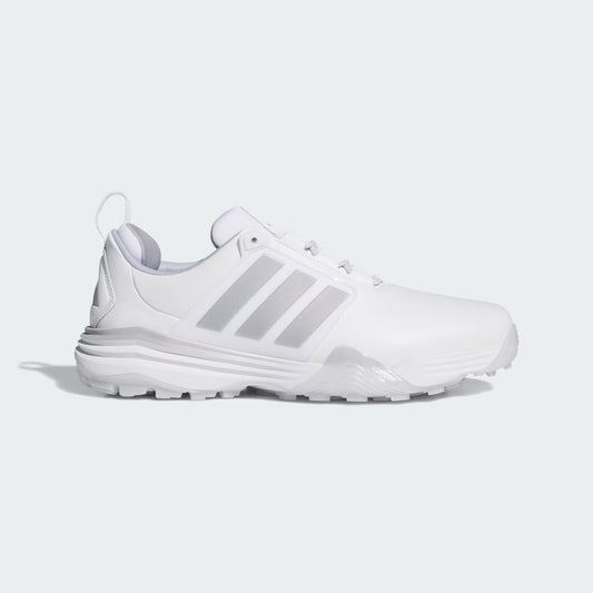 New - Adidas ADIPOWER 26 SPIKELESS GOLF SHOES Cloud White / Silver Metallic / Halo Silver
