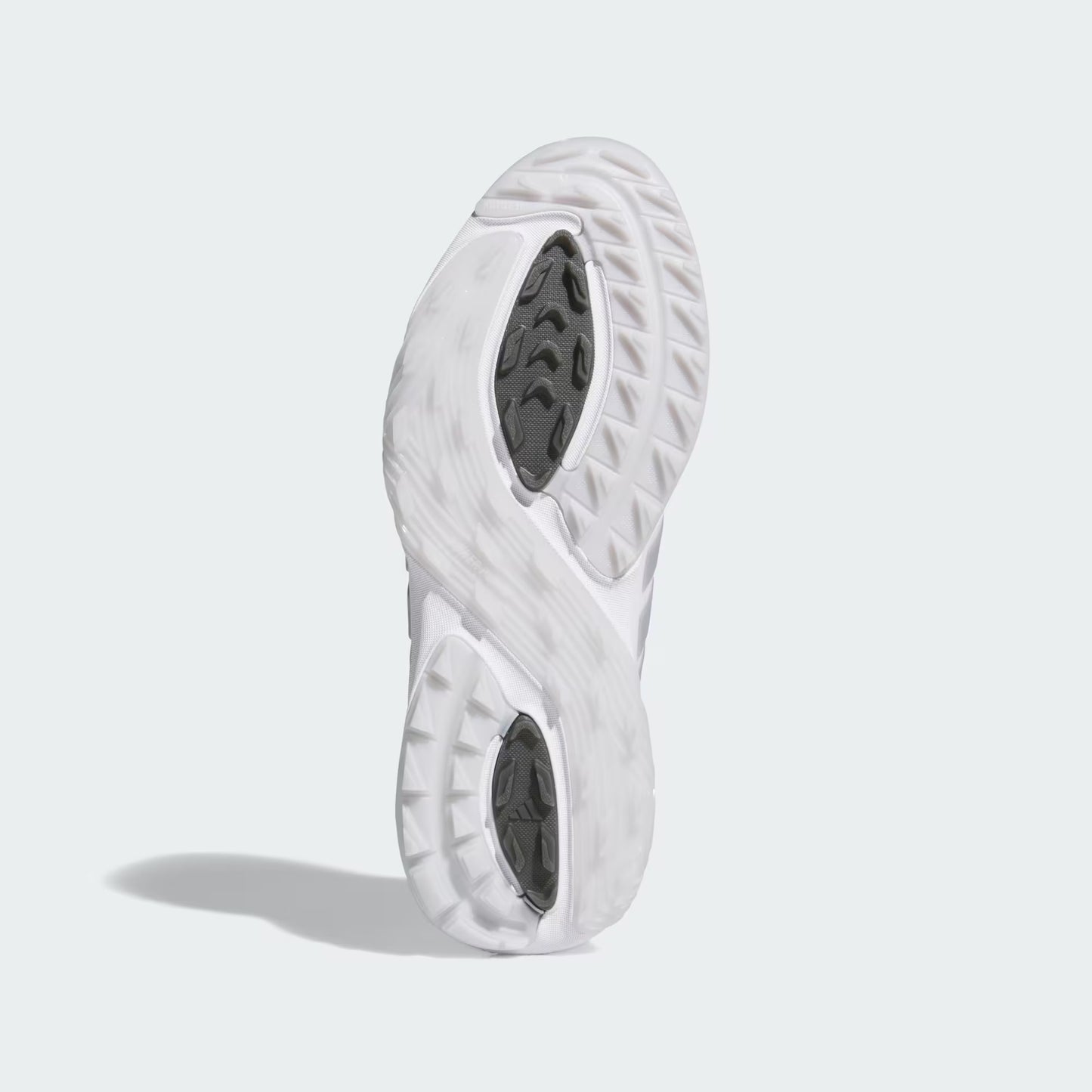 New - Adidas ADIPOWER 26 SPIKELESS GOLF SHOES Cloud White / Silver Metallic / Halo Silver