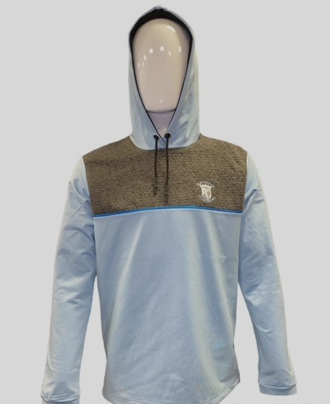 New - Island Green Old Course St.Andrews Crested Men`s Top Layer With Hood