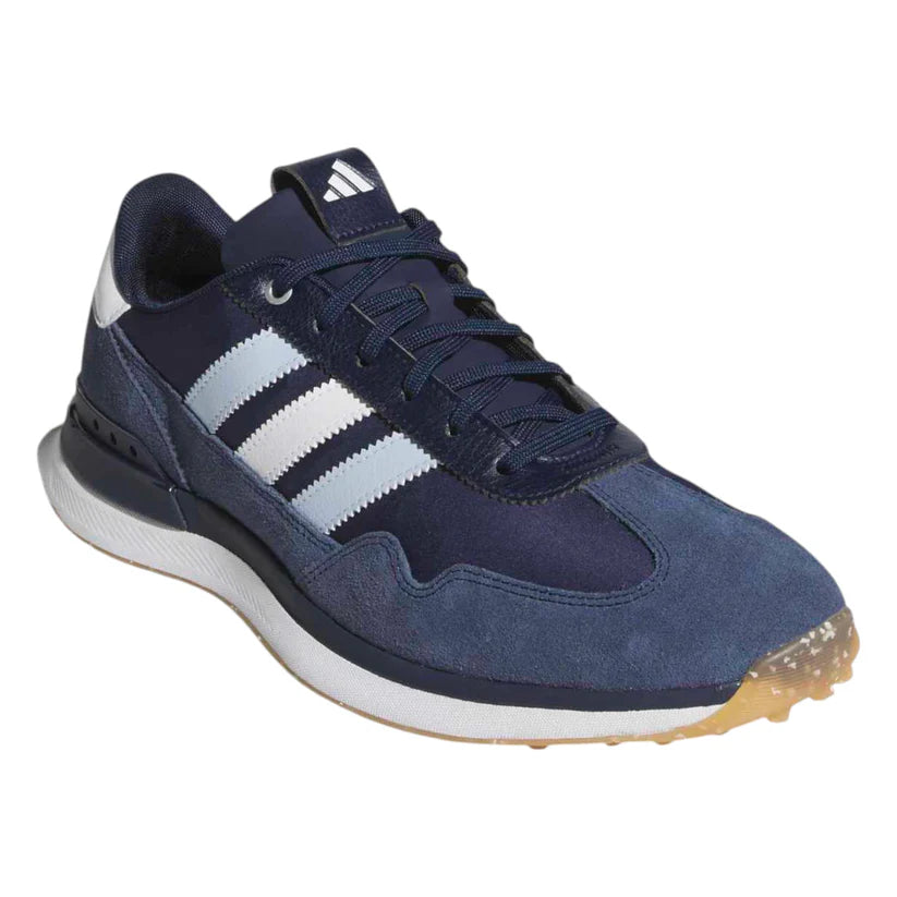 New - ADIDAS S2G 26 TEXTILE SPIKELESS GOLF SHOES Collegiate Navy/White/Crystal Sky