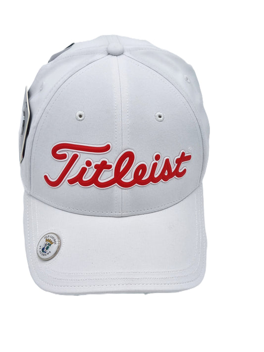 Titleist Old Course St.Andrews 2026 Mens Crested Players Performance Ball Marker Caps