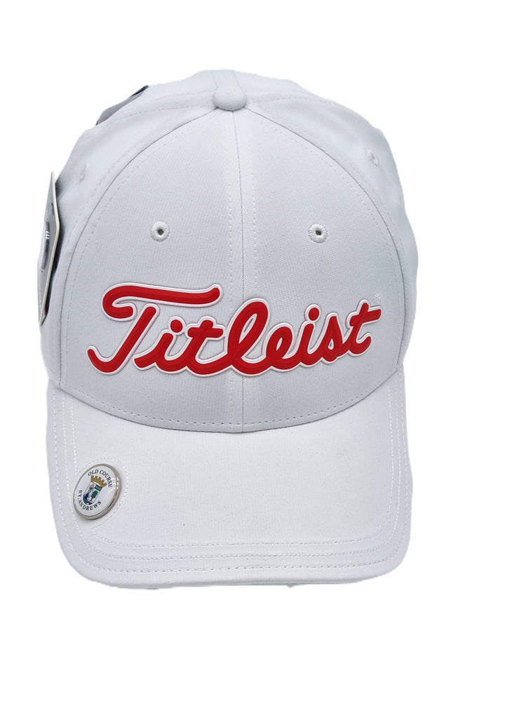 Titleist Old Course St.Andrews 2026 Mens Crested Players Performance Ball Marker Caps