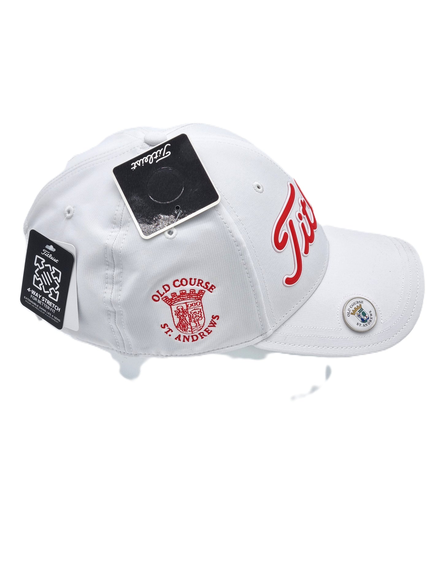 Titleist Old Course St.Andrews 2026 Mens Crested Players Performance Ball Marker Caps