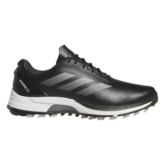 New - ADIDAS ADIZERO ZG GOLF SHOES Core Black/Silver Metallic/Lucid Lemon