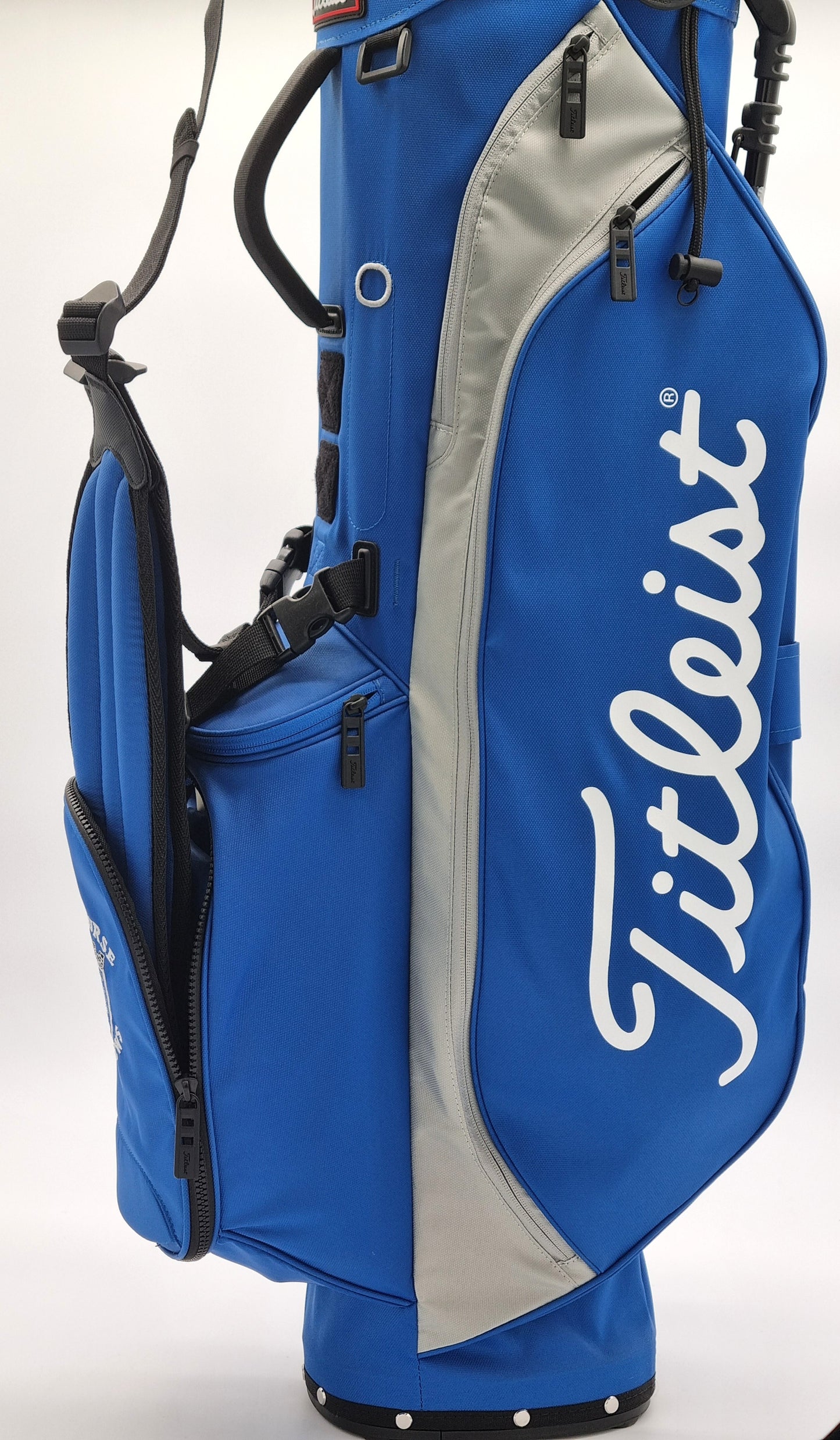 New - Titleist  Players 4 Stand Bag With Old Course St.Andrews Cresting Royal/Grey.