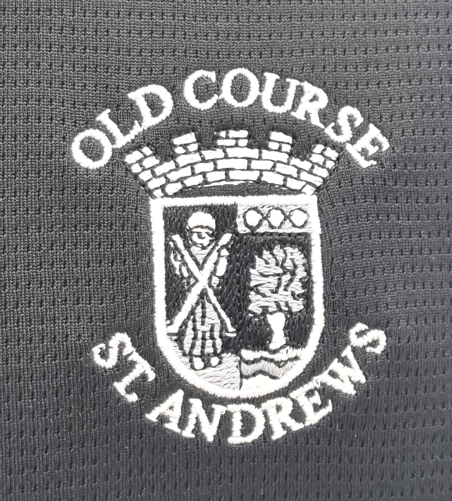 Adidas Core Lightweight 1/4 Zip Golf Pullover With Old Course St.Andrews Cresting