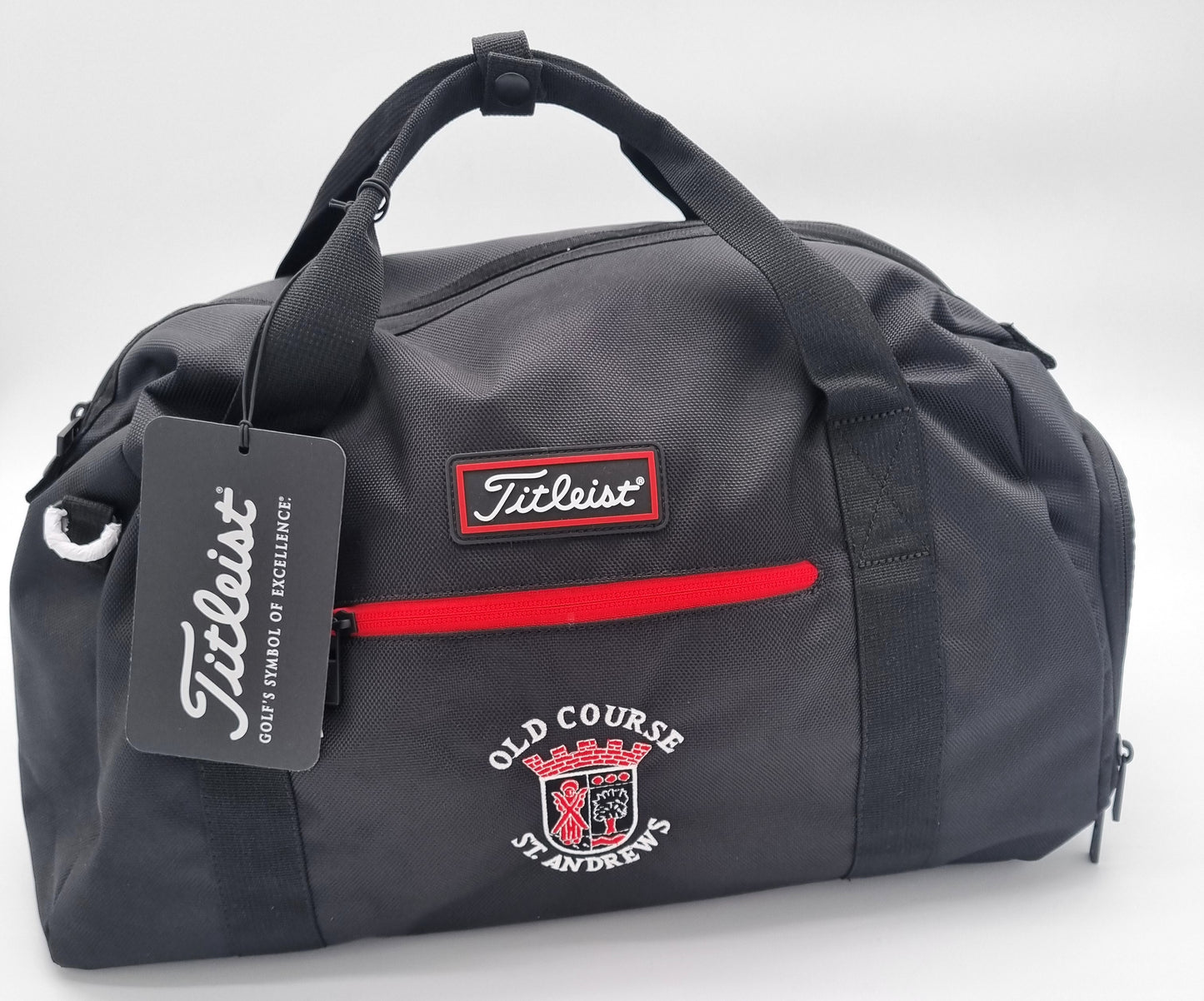 New - Titleist Old Course St.Andrews Crested Players Boston Bag.