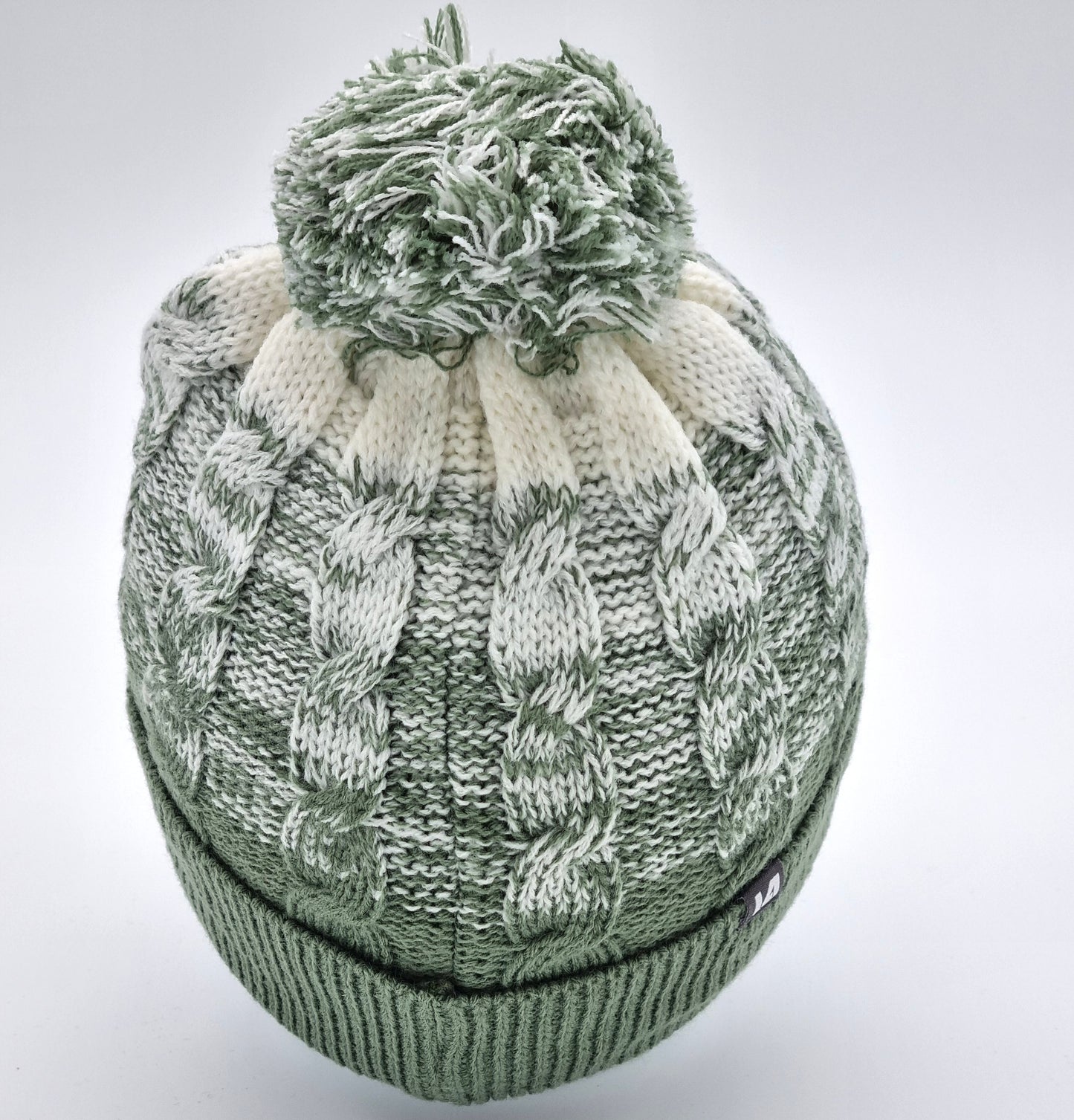 New - Level4 Ashwick Cable Knit Beanie With Old Course St.Andrews Cresting