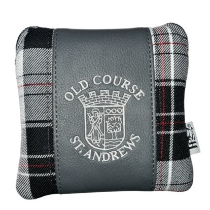 New - PRG Old Course St.Andrews Square Crested Mallet Putter Covers