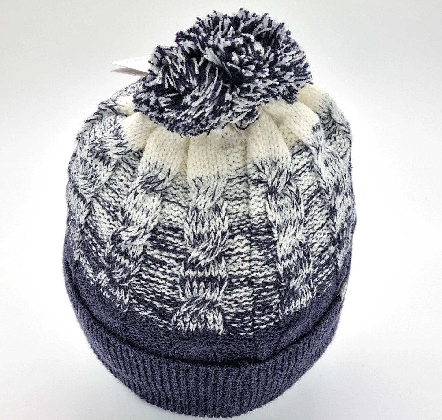 New - Level4 Ashwick Cable Knit Beanie With Old Course St.Andrews Cresting