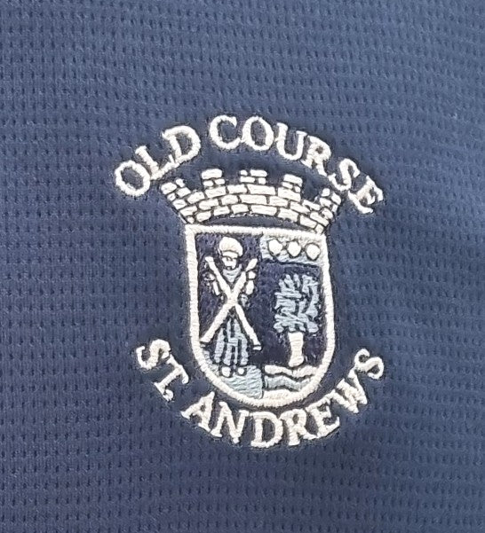 Adidas Core Lightweight 1/4 Zip Golf Pullover With Old Course St.Andrews Cresting