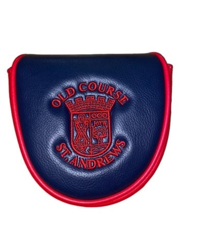 New - PRG Old course St.Andrews crested Mallet Putter Covers(Click for more options)