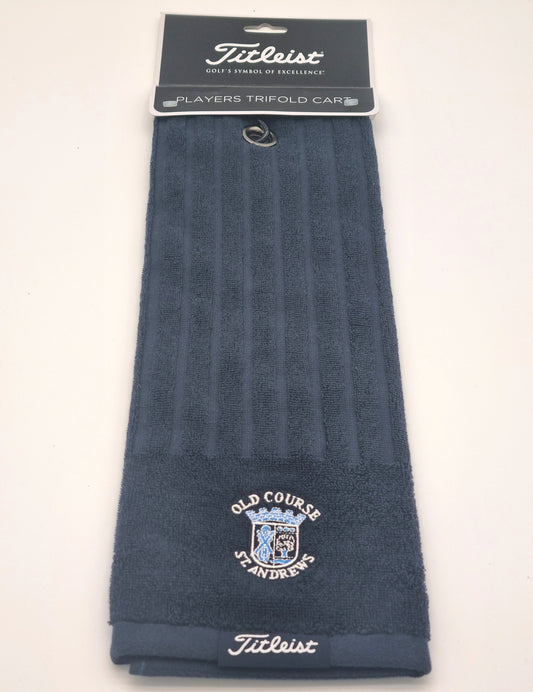 Titleist Old Course St.Andrews Crested Tri-Fold Cart Towels
