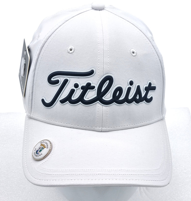 Titleist Old Course St.Andrews 2026 Mens Crested Players Performance Ball Marker Caps