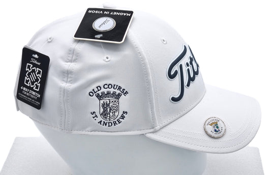 Titleist Old Course St.Andrews 2026 Mens Crested Players Performance Ball Marker Caps