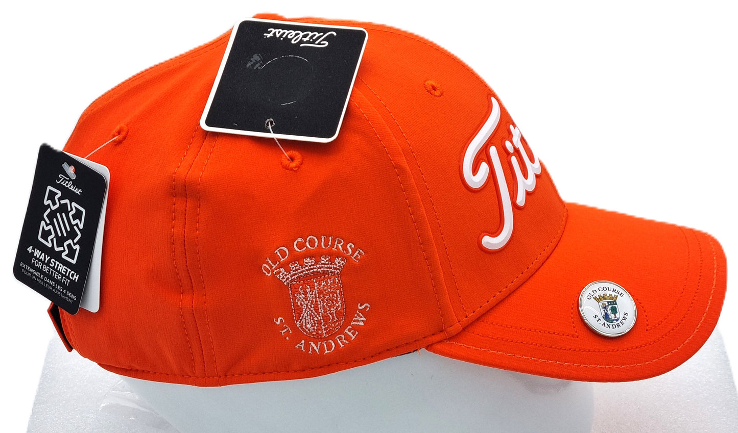 Titleist Old Course St.Andrews 2026 Mens Crested Players Performance Ball Marker Caps