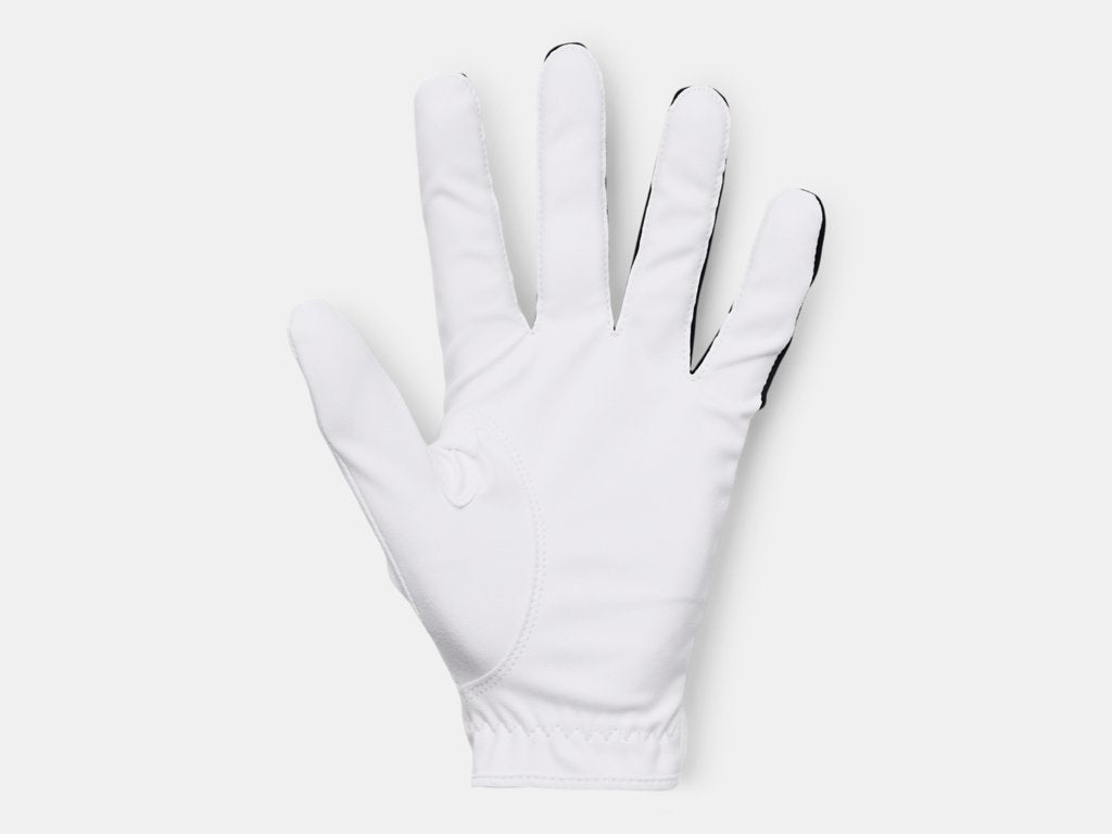 New - Men's Under Armour Medal Golf Gloves White/Black