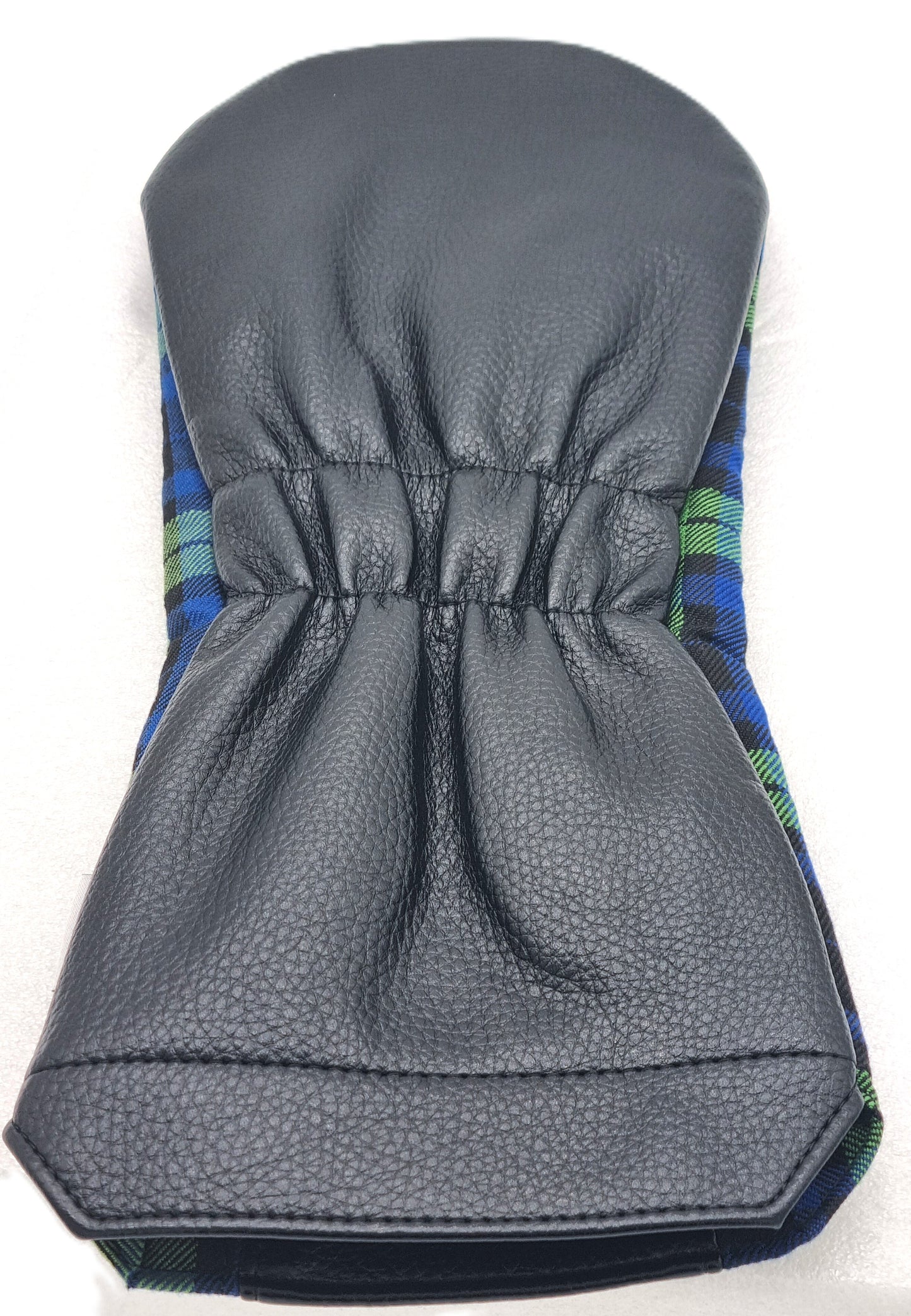 New - PRG Old course St.Andrews crested Tartan Wood Covers.(Click for options)