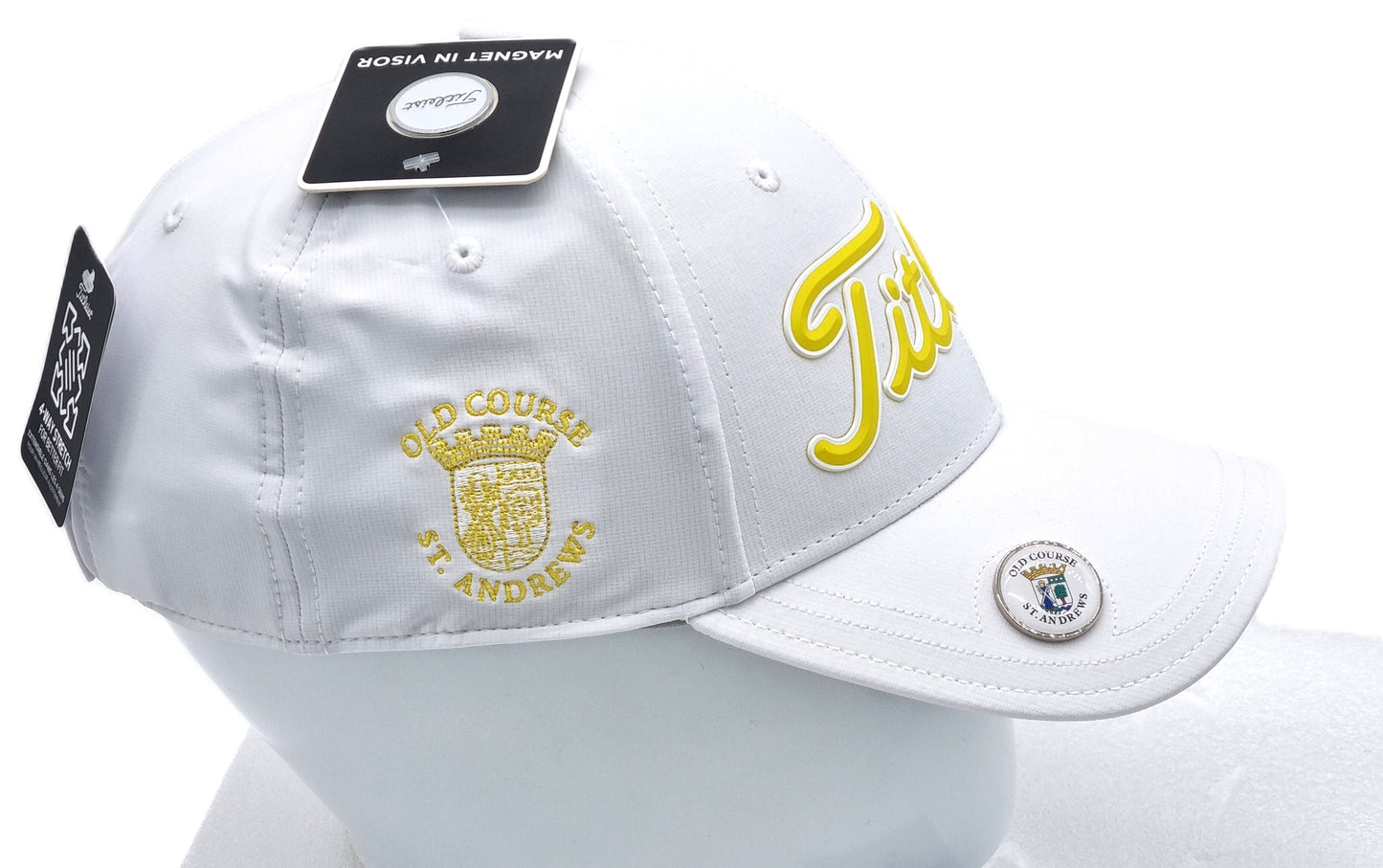 Titleist Old Course St.Andrews 2026 Mens Crested Players Performance Ball Marker Caps