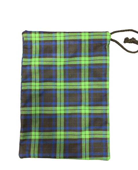 New - Checked Old Course St.Andrews Crested Shoe Bags