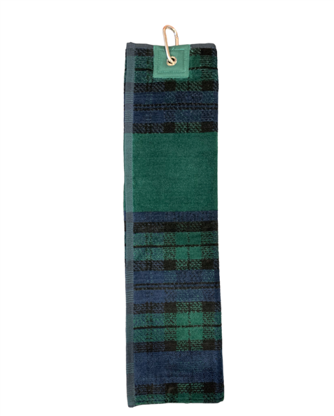 New - Old Course St.Andrews Crested Tartan Golf Towels